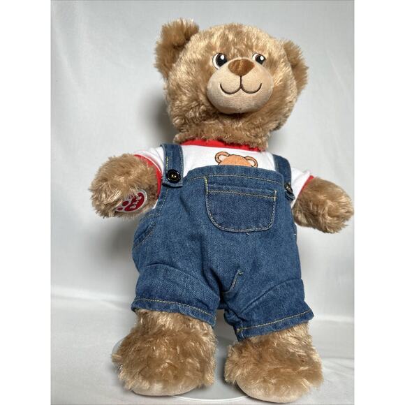 Build-A-Bear 16” Bear With Sound And Minions Shirt And Overalls BAB - Picture 5 of 14